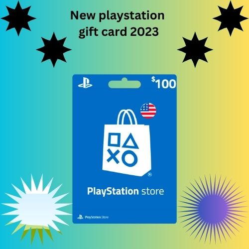 New PlayStation Gift Card-2023