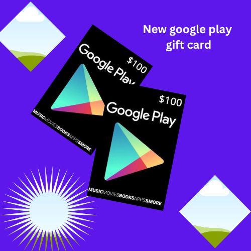 New Google Play Gift Card-2023