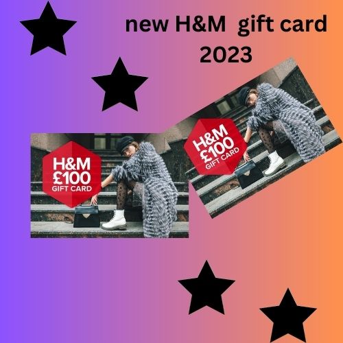 New H&M Gift Card-2023