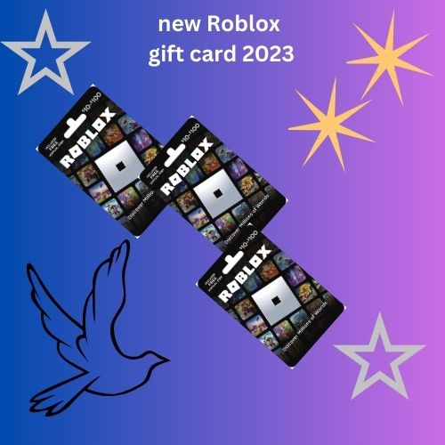 New RobloX Gift card- 2023